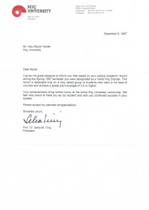ref_koc_uni_big Award letter from the president of Koc University