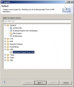 import-project-from-SVN-inside-eclipse